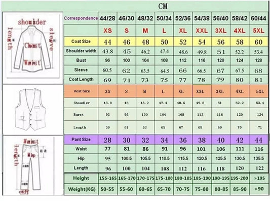 S-4XL Men Suits Prom Tuxedo Slim Fit 2 Piece Groom Wedding Suits for Men Custom Blazer 2 Pieces (jacket+pant) Good Vibrations