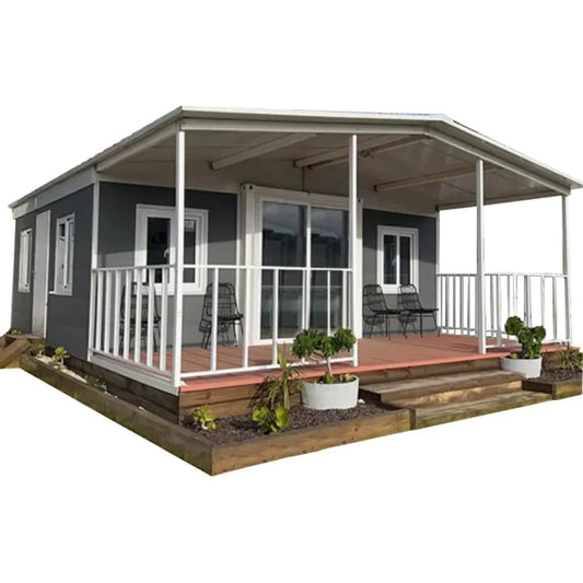 1-Room Prefabricated Shipping Container Home Expandable 40ft/20ft Villa Demountable Tiny House Made of Steel Sandwich Panel Good Vibrations