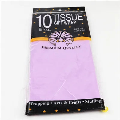 10 Pieces 50*66 Cm Tissue Paper DIY Handmade Craft Paper Flowers Gift Packing Wedding Festive Party Home Decoration Supplies Good Vibrations
