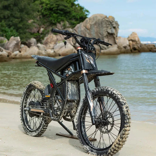 Ridingtimes GT73 Electric Dirt Bike 60V 3000W Middrive Ebike Fat Tire 36Ah Powerful Ebike Off Road Electric Bike Good Vibrations