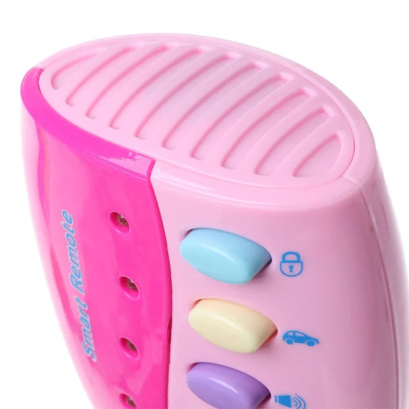Baby Toy Musical Car Key Vocal Smart Remote Car Voices Pretend Play Educational Toys For Children Baby Music Toys Good Vibrations