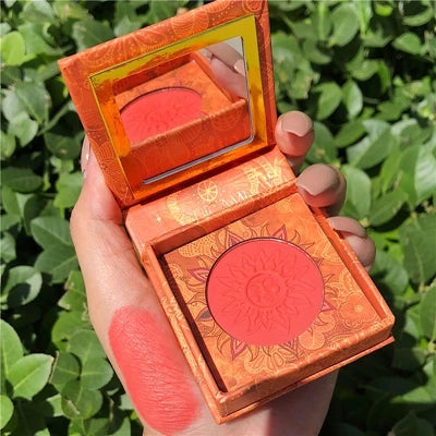 2019 New Makeup Brand Bronzer Blush Palette Face Makeup Baked Cheek Color Blusher Professional paleta de blush Good Vibrations