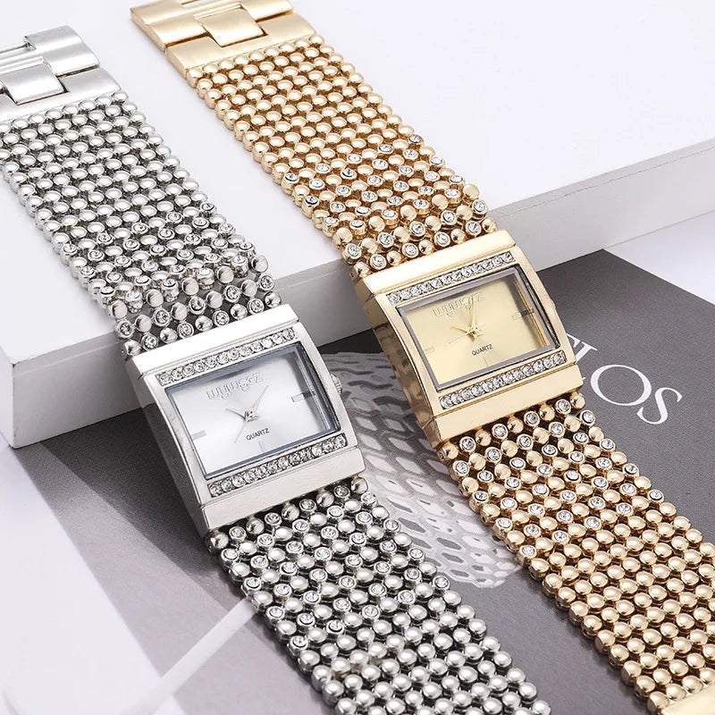 Women Watches Women Fashion Watch 2020 Geneva Designer Ladies Watch Luxury Brand Diamond Quartz Gold Wrist Watch Gifts for Women Good Vibrations