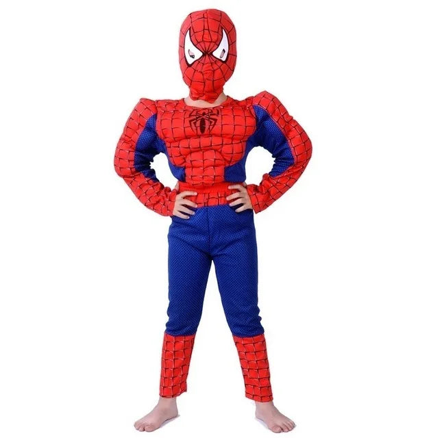 Hot Sale Muscle Children Halloween Costume Superhero Captainamerica Tv&movie Cosplay Costume Good Vibrations