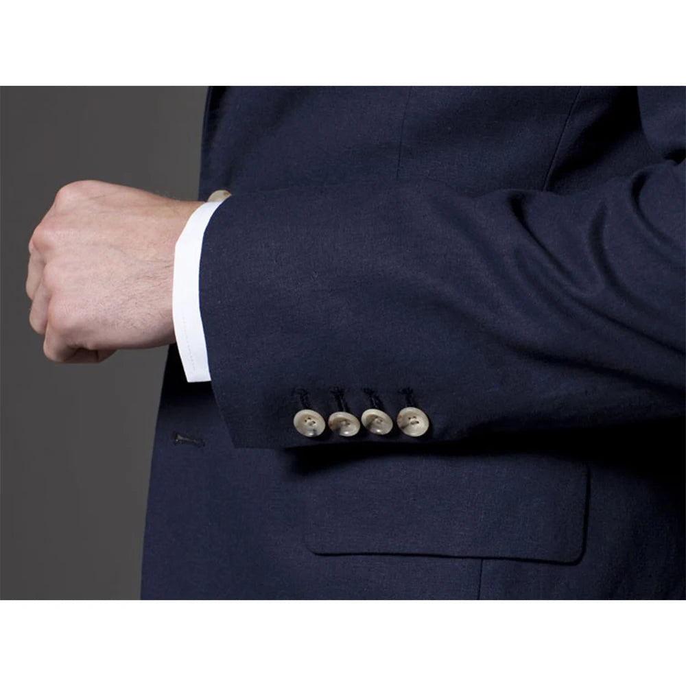 Men Suit Men Tuxedo Made Wedding Suits For Men Tailored Light Navy Blue Mens Suits Good Vibrations