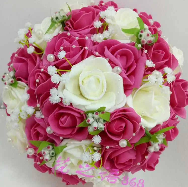 Handmade Wedding Bouquets Bridal Flower Wedding buque casamento Wedding Flowers Bridal Bouquet Good Vibrations