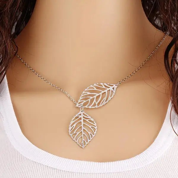 New Fashion Corss Jewelry Leaves Bird Pendant Necklace Maxi Statement Necklace Chokers Necklace For Women 2018 Jewelry Bijoux Good Vibrations