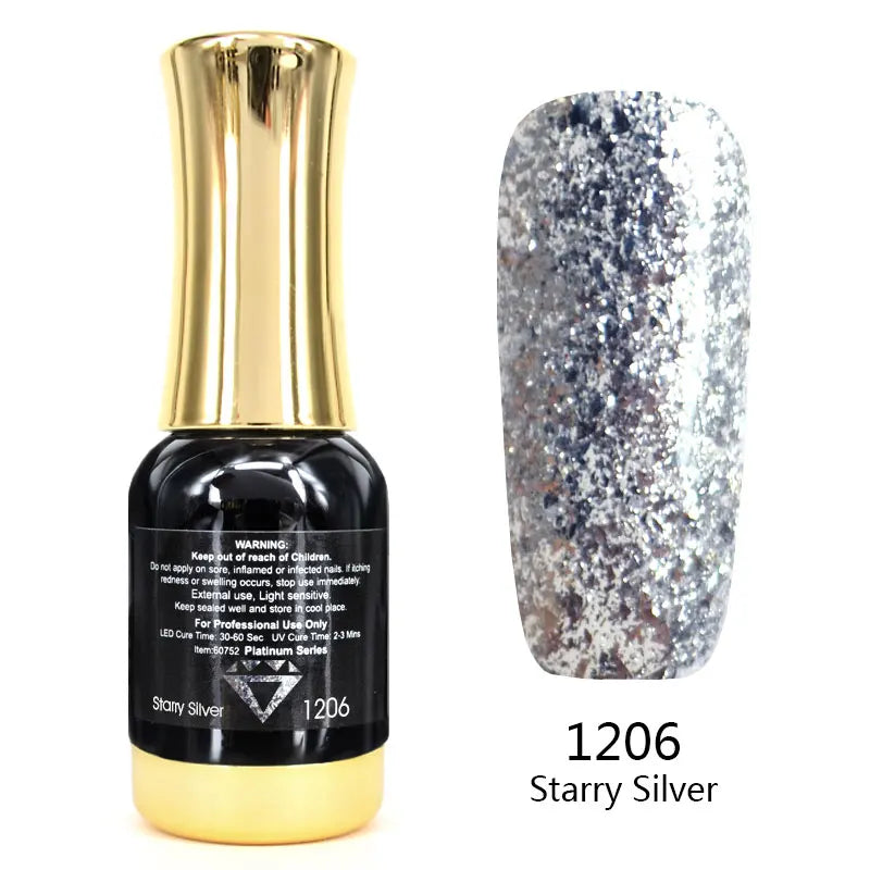 Nail Salon Long Lasting Shining Soak Off Color Nail Gel Polish Good Quality Topcoat Color Gel 111 Colors Nail Polish Gel Lacquer Good Vibrations