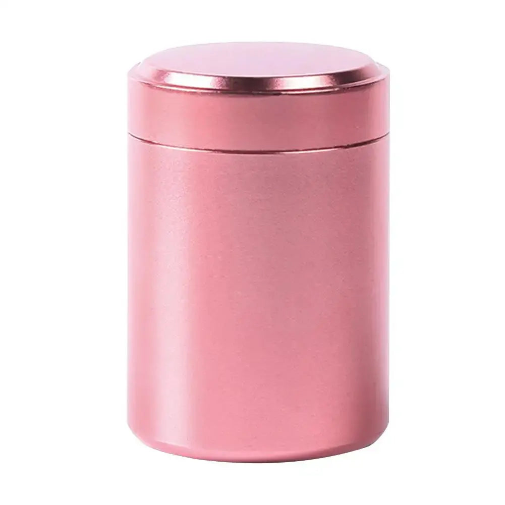 80ml Metal Aluminum Sealed Cans Portable Travel Tea Caddy Airtight Smell Proof Container Stash Jar GOOD Vibrations Adult Super Store