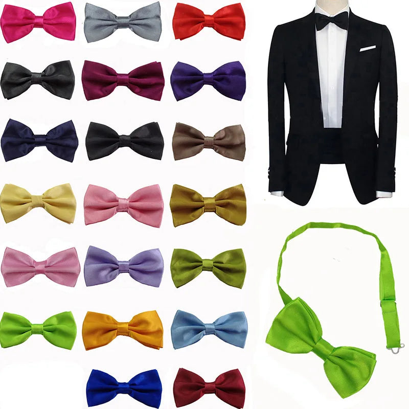 Bowtie Men Formal Necktie Boy Men's Fashion Business Wedding Bow Tie Male Dress Shirt krawatte Cravats Mens Gift Good Vibrations