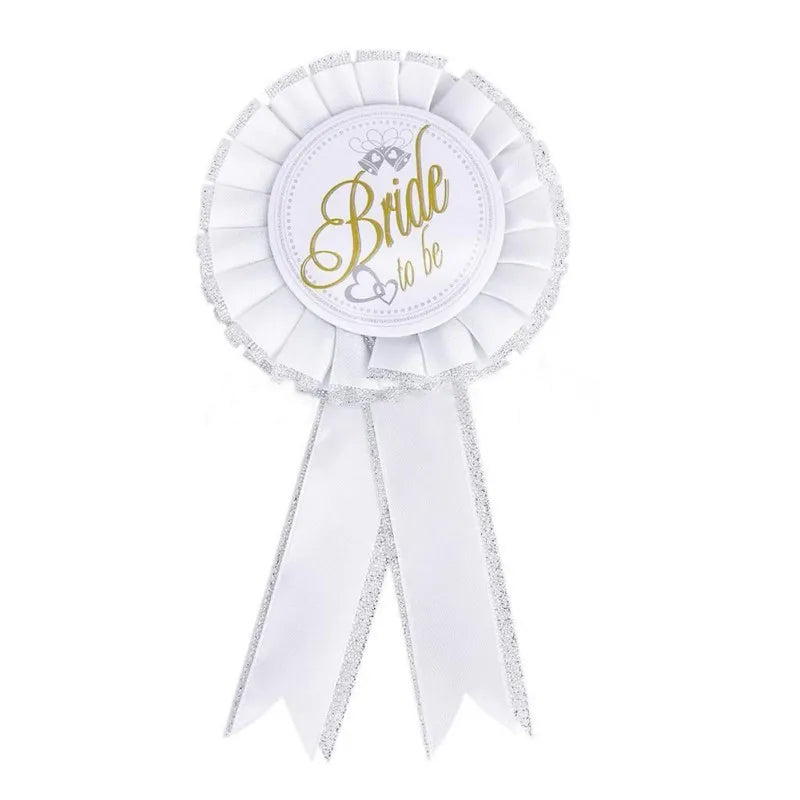Broom To Be Badge Rosette For Hen Night Bachelorette Party Wedding Party Cloth Accessory Beautiful Style Hot Sale Good Vibrations