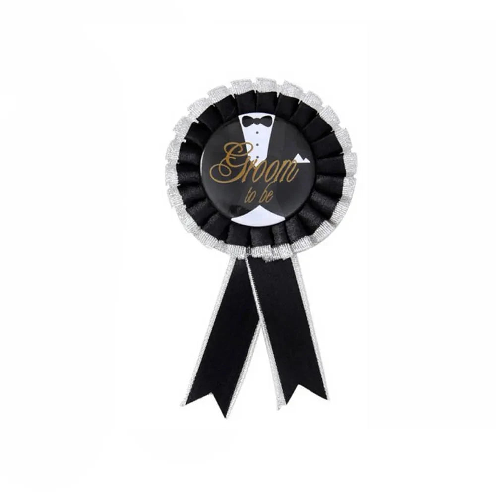 Broom To Be Badge Rosette For Hen Night Bachelorette Party Wedding Party Cloth Accessory Beautiful Style Hot Sale Good Vibrations