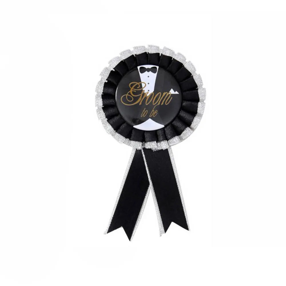 Broom To Be Badge Rosette For Hen Night Bachelorette Party Wedding Party Cloth Accessory Beautiful Style Hot Sale Good Vibrations