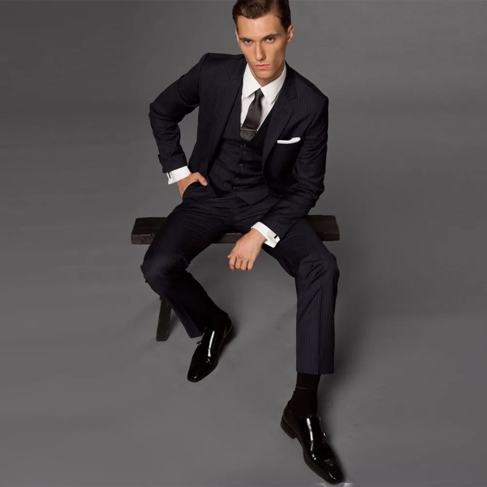 Groom Suit Wedding Suits For Men Suit Mens Tailored Suit Wedding Groom Tuxedo Custom Tailored Suit Black Wedding Tuxedos For Men