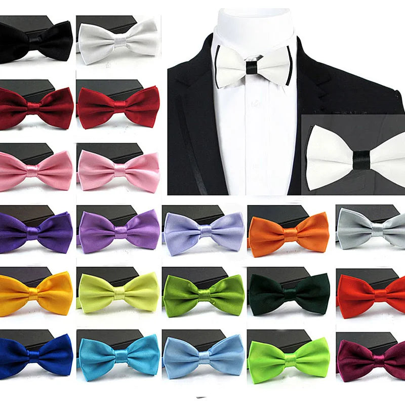 Bowtie Men Formal Necktie Boy Men's Fashion Business Wedding Bow Tie Male Dress Shirt krawatte Cravats Mens Gift Good Vibrations