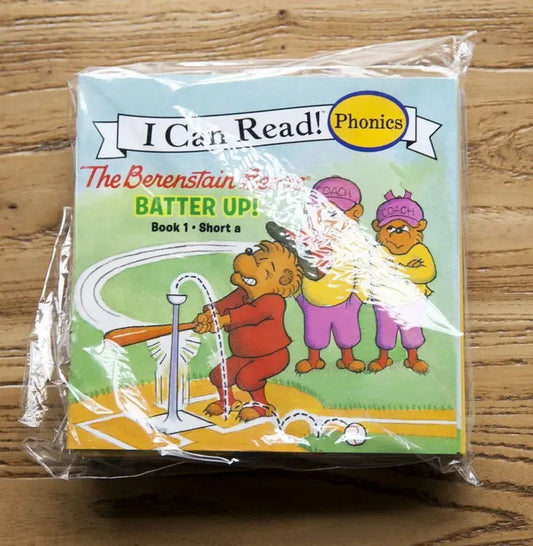 12 Books/Set I Can Read Phonics My First Berenstain Bears English Picture Book Children Pocket Story Book Good Vibrations