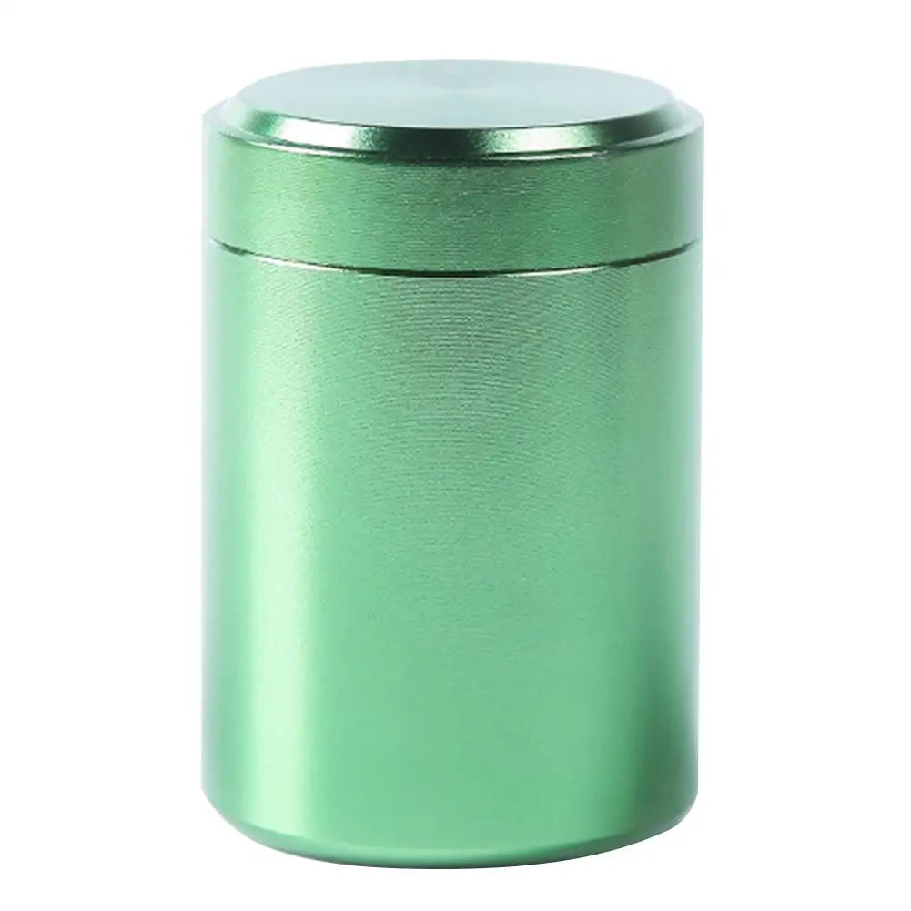 80ml Metal Aluminum Sealed Cans Portable Travel Tea Caddy Airtight Smell Proof Container Stash Jar GOOD Vibrations Adult Super Store