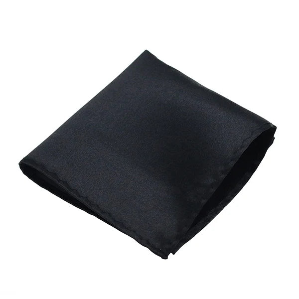 HUISHI Solid Handkerchief Vintage Fashion Party Pocket Hanky For Suit Men's Handkerchief Groomsmen Pocket Square Hanker Good Vibrations