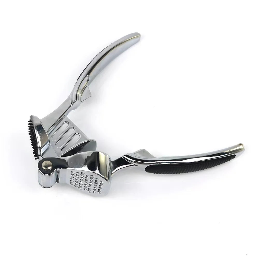 Zinc Alloy Garlic Press Chopper Crusher With Grip Handle Kitchen Gadgets Garlic Chopper Garlic Press Good Vibrations