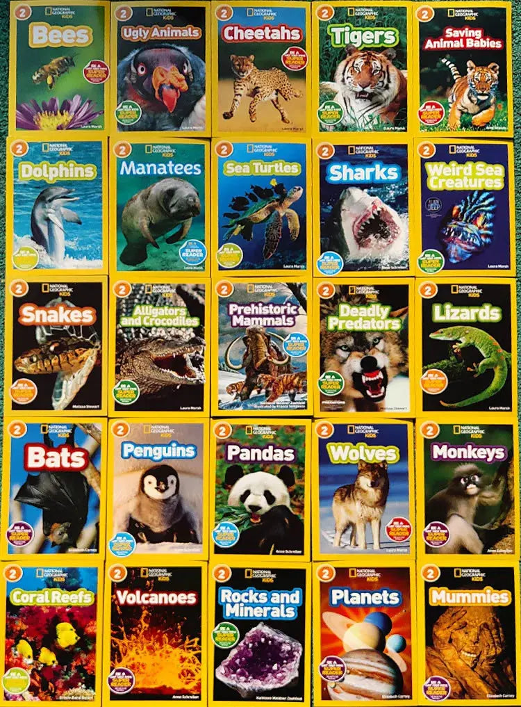 25 Books Geographic Kids Readers Level 2 Reading independently English Reading Books Hell High School Life Good Vibrations