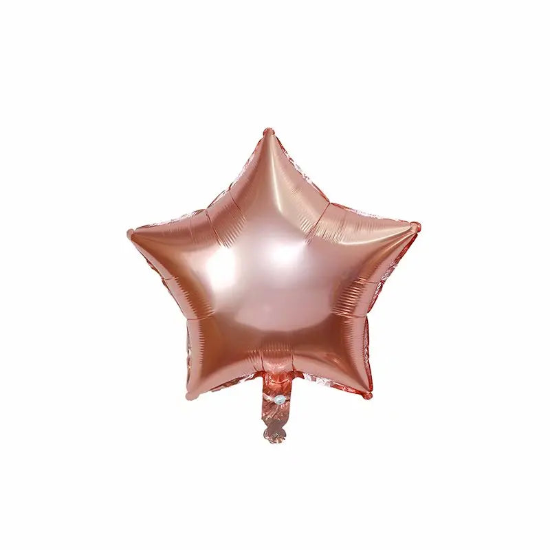 10pcs/lot 18inch Baby Shower Star Foil Balloon Wedding Anniversary Children's Birthday Party Decor Kids Balloons Helium Globos Good Vibrations