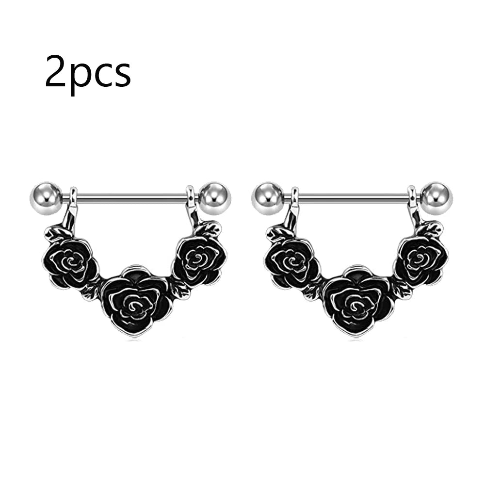 10 Style 14G Nipple Rings Nipplering for Women Straight Tongue Rings Barbell Nipple Rings Piercing Jewelry Good Vibrations Adult Super Store