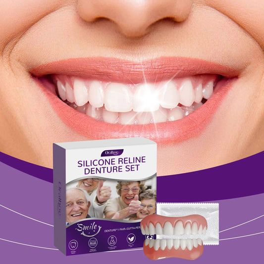 Oralhoe Comfortable Material Denture Embellishment Set Enhances Smile Appearance in Dental Beauty Care Dental Consumables Good Vibrations