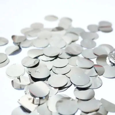 Confetti Wedding Decoration Baby Shower Decorations Birthday Gold Silver Rose Gold Party Confetti 1.5cm Circular Mirror Confetti Good Vibrations