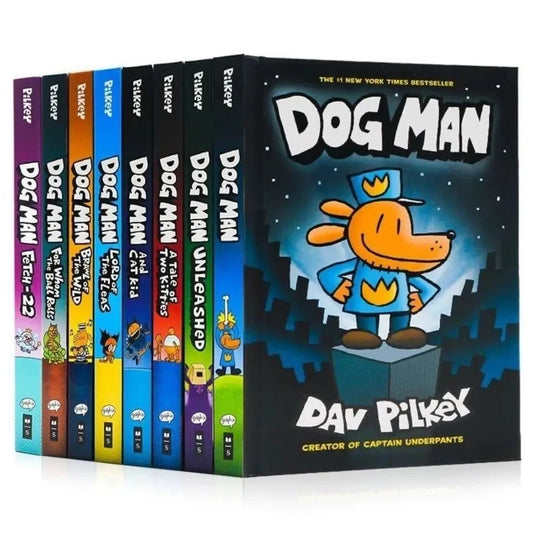 Hardcover: Blockbusting Full-Colour Graphic Novel International Author Dav Pilkey Random 3 books Good Vibrations