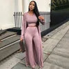 3 Piece Set Women Outfits Three Pieces Sets Women Pants Outfit Wholesale Pant Suits Sexy 3 Piece Sets 2025 Good Vibrations