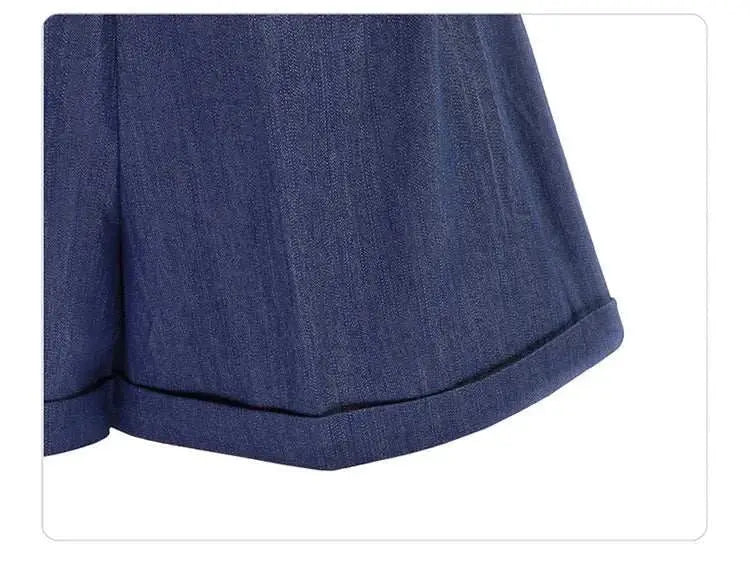 Crotchless Shorts wide-leg design for comfort and easy access