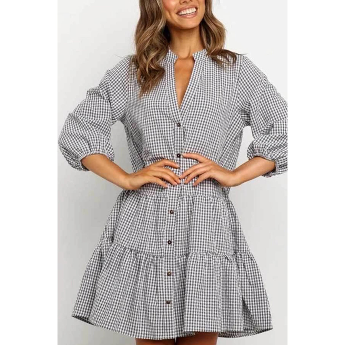 TD Modern Women Outfits Elegant Casual Clothes Gorgeous Style 5 Draped Decoration XS Size High Low Office Lady for Picnics Good Vibrations