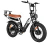 Warehouse Stock 48V750W High-Speed Motor DualShock Front Fork with Air Suspension Aluminum Alloy Fashion Electric Bike Ebike Kit Good Vibrations
