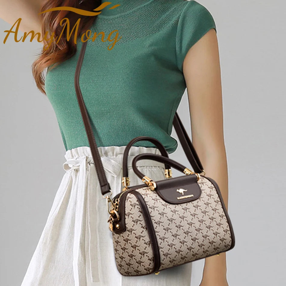 Luxury Designer Handbags Purses Women Fashion Shoulder Messenger Croosbody Tote Boston Bags High Quality Leather Top-handle Sac Good Vibrations
