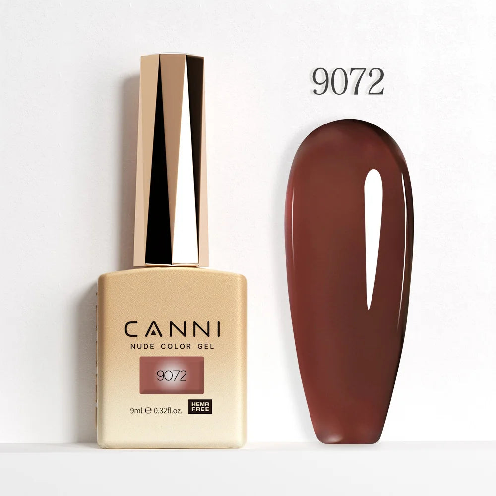 2025 Newest CANNI 9ml Nail Art Hema Free Gel Polish for Nails French Tip Manicure Gel Varnish Enamel Lacquer UV LED Nail Good Vibrations