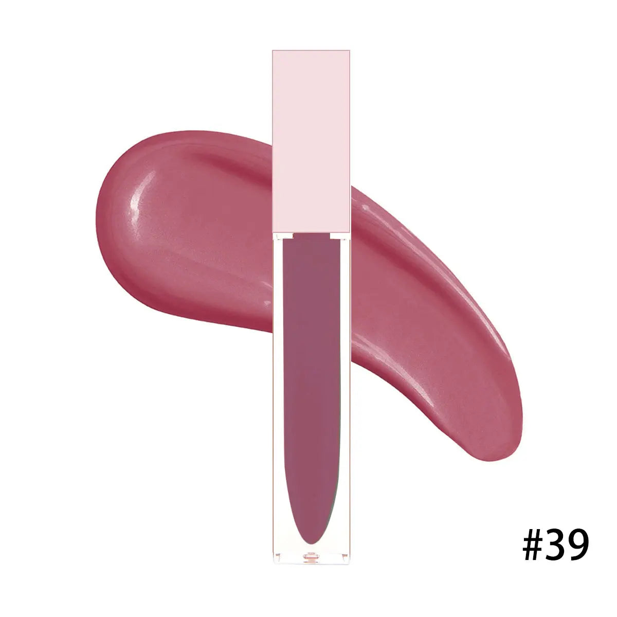 Make Your Own Brand Makeup Lipgloss Wholesale Custom logo Vegan Private Label Nude Lip Gloss Good Vibrations
