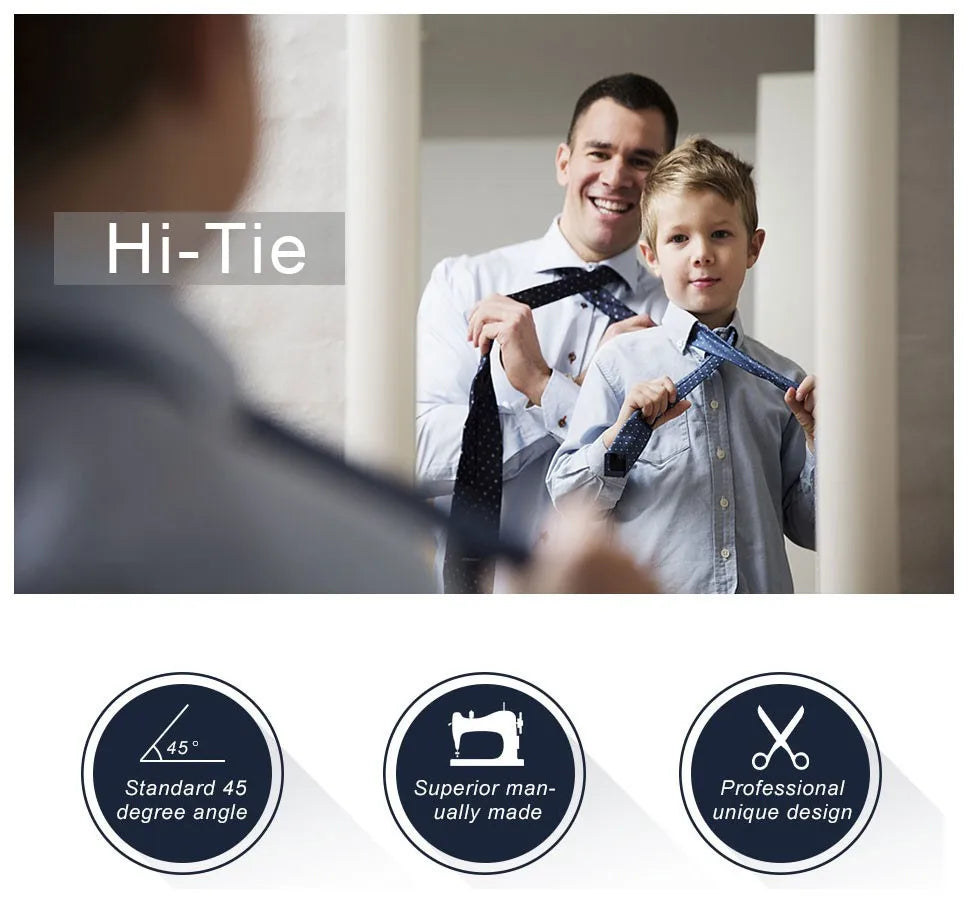 Hi-Tie Designer Red Burgundy Plaid Silk Wedding Tie For Men Handky Cufflink Gift Mens Necktie Fashion Business Party Dropshiping Good Vibrations