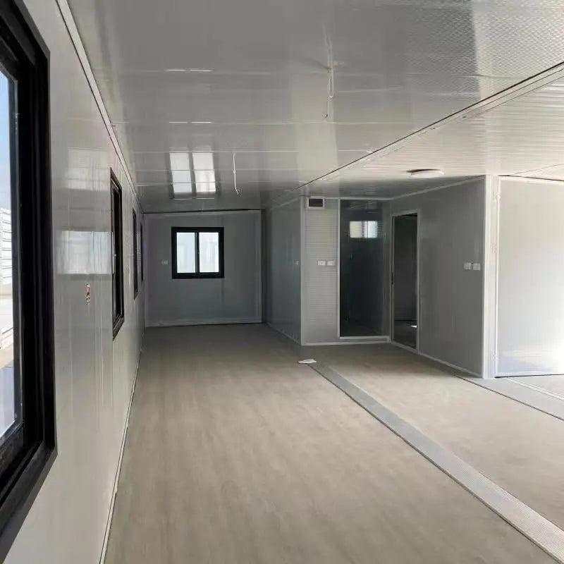 Foldable 40ft Expandable Container Home Office in Australia Tiny House With 20ft Size Made From Sandwich Panel Good Vibrations