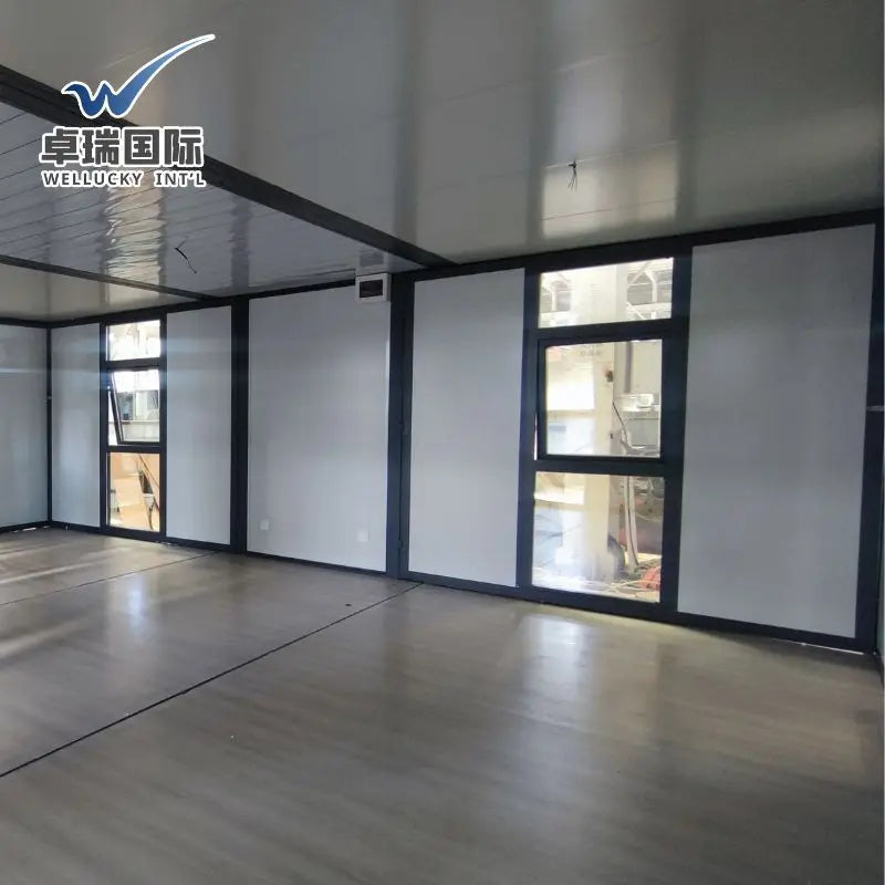 WELLUCKY Cost Effective Easy Assemble Detachable Steel Structure Villas Prefab Portable Eco Friendly Modular Container Home Good Vibrations
