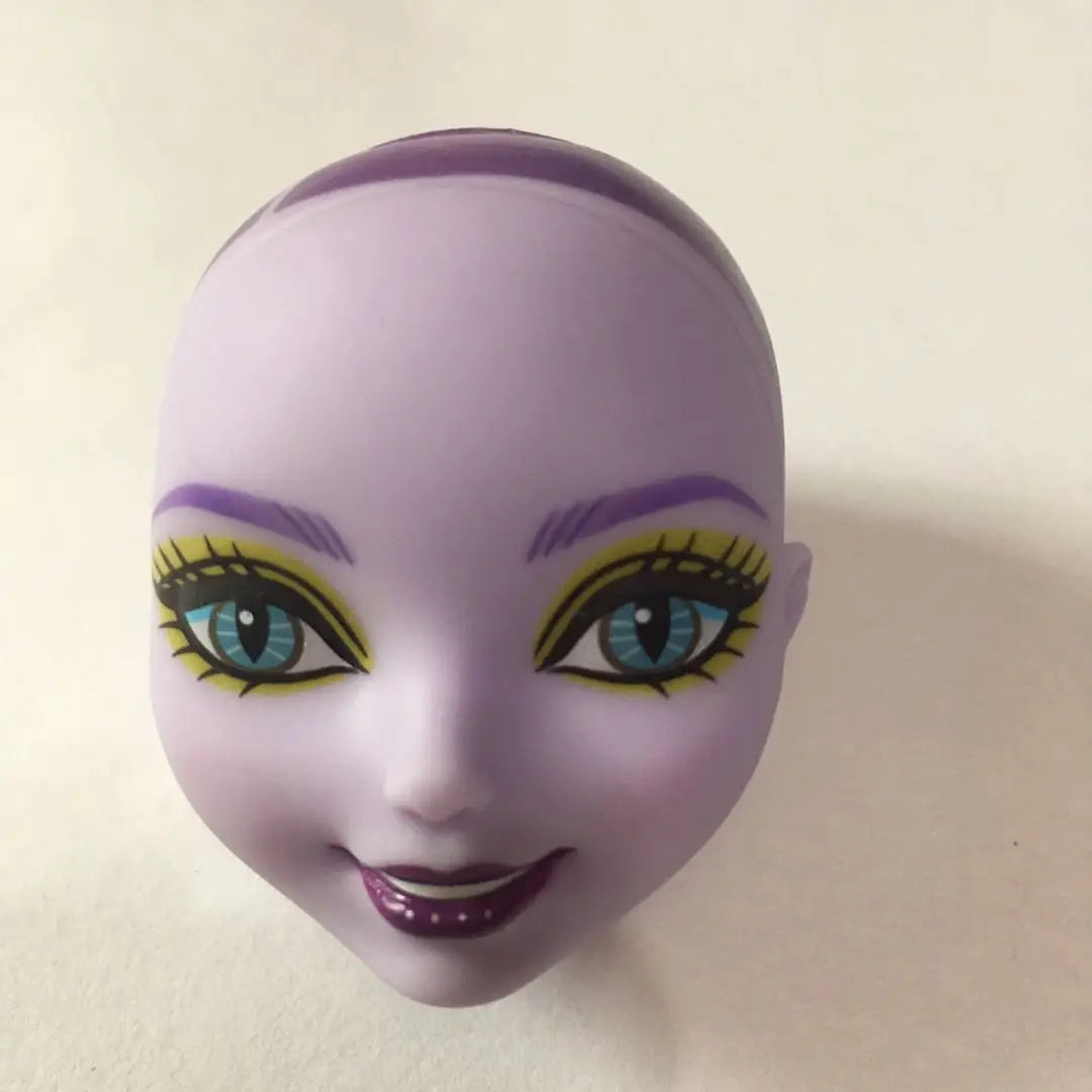 Monstering High Doll Toy Head No Hair Doll Heads DIY Plants Hair Head Doll Bald Heads Original Rare Collection Head Toys Good Vibrations