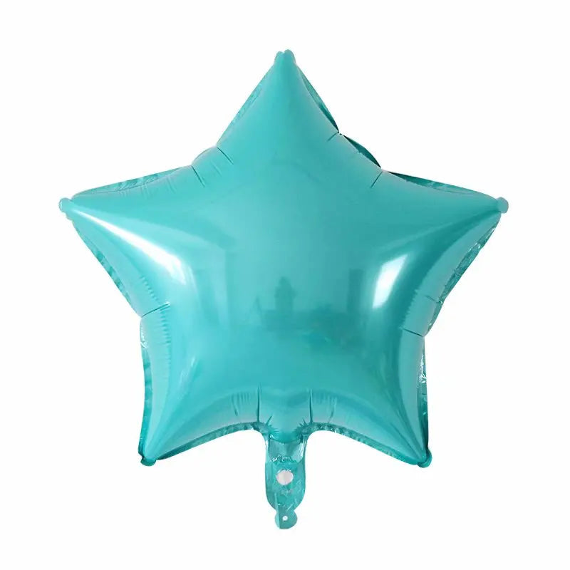 10pcs/lot 18inch Baby Shower Star Foil Balloon Wedding Anniversary Children's Birthday Party Decor Kids Balloons Helium Globos Good Vibrations
