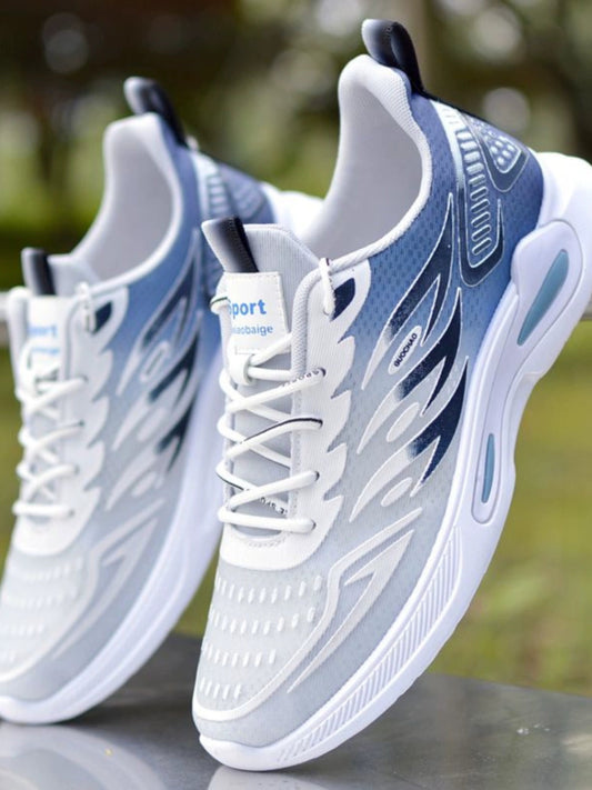 Internet Celebrity Fall Ice Silk Leisure Student Men's Breathable Shoes Good Vibrations