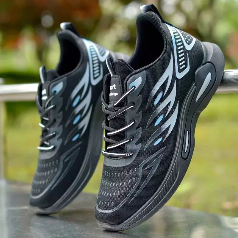 Internet Celebrity Fall Ice Silk Leisure Student Men's Breathable Shoes Good Vibrations