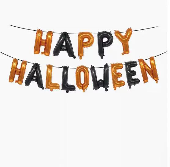 Halloween Headband Spider Web Pumpkin Skull Head Charm Good Vibrations