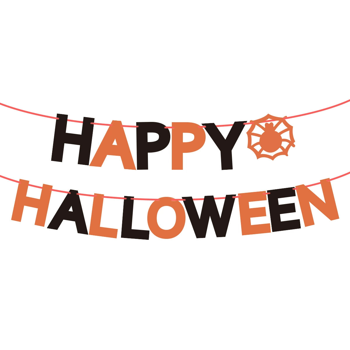 Halloween Headband Spider Web Pumpkin Skull Head Charm Good Vibrations