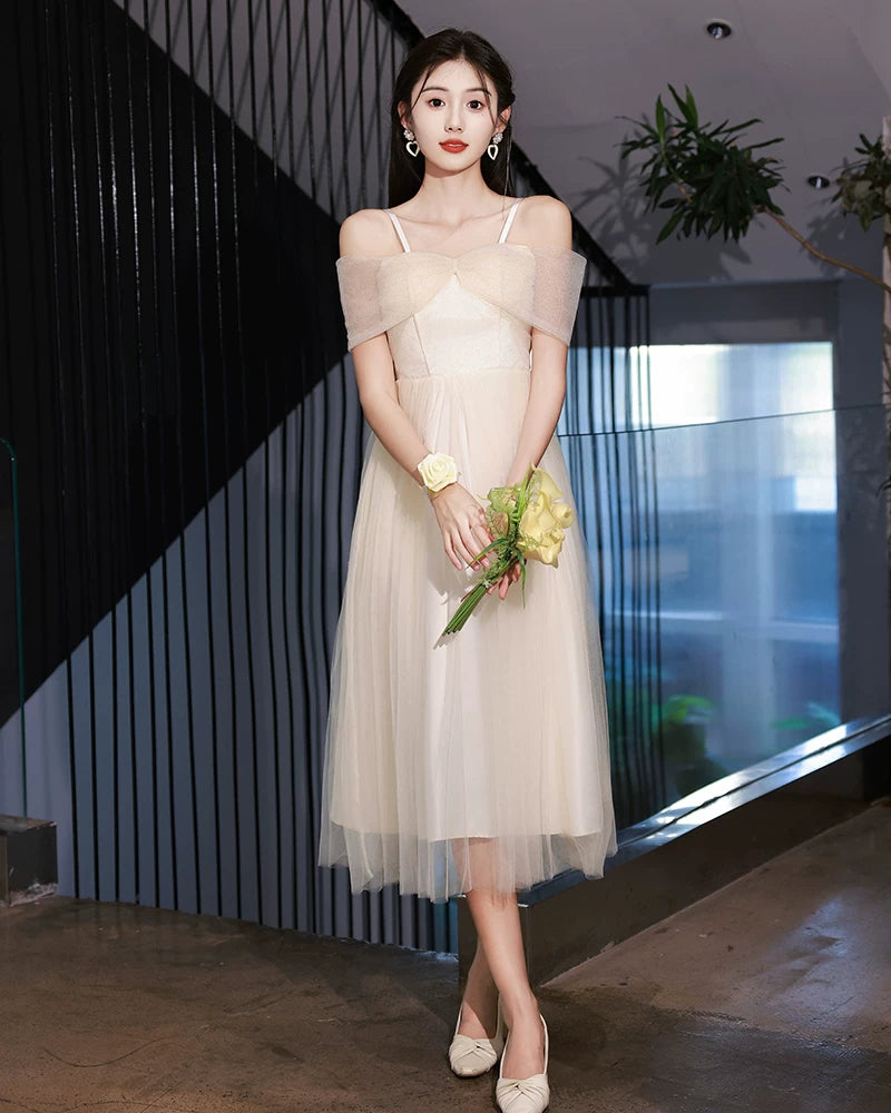 Pink Summer Fairy Long Bridesmaid Dress Good Vibrations