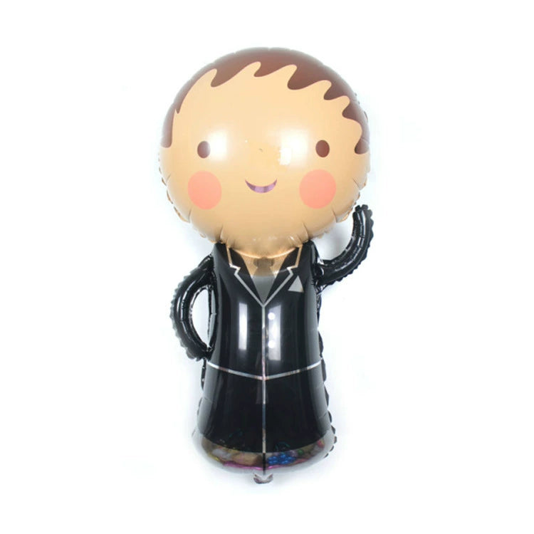 Wedding Decoration Cartoon Bridegroom Bride Aluminum Balloon Confession Confession Wedding Room Layout Valentine's Day Decoration Balloon Good Vibrations