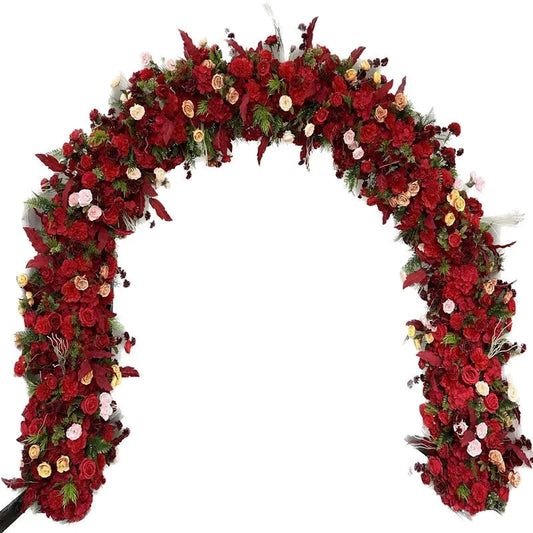 2023 New Arrival Full Flower Arch Wedding Decoration Flower Door Opening Ceremony Flower Door Happy Rural Flower Stand Shape Good Vibrations