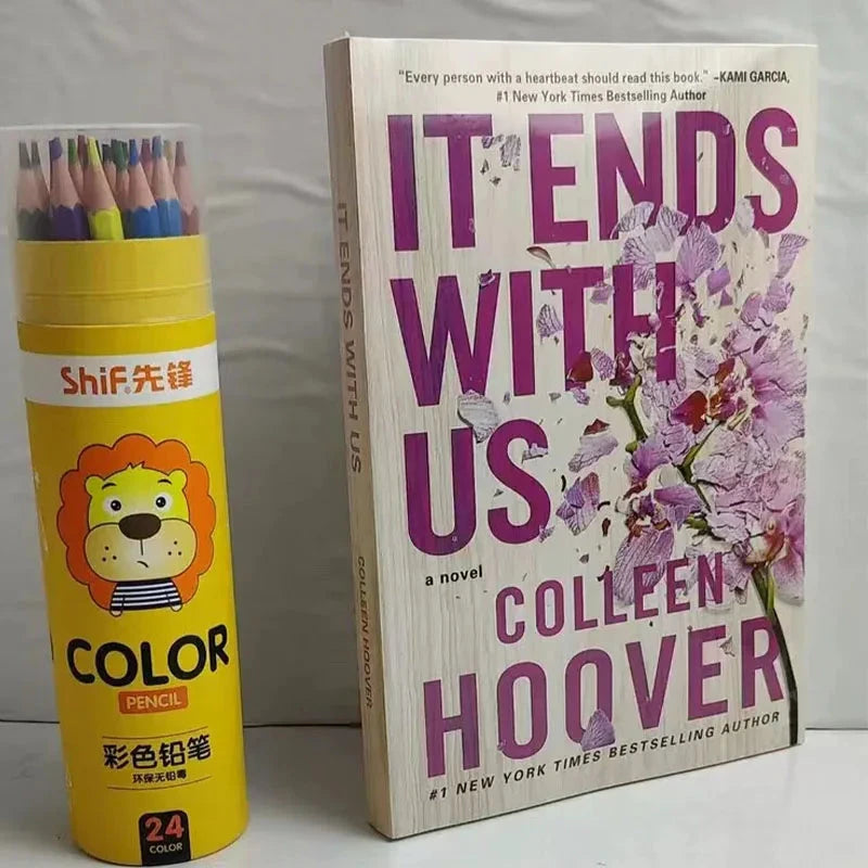 It Starts with Us By Colleen Hoover/It Ends with Us Novels Book In English #1 Sunday Times Bestselling Paperback Good Vibrations
