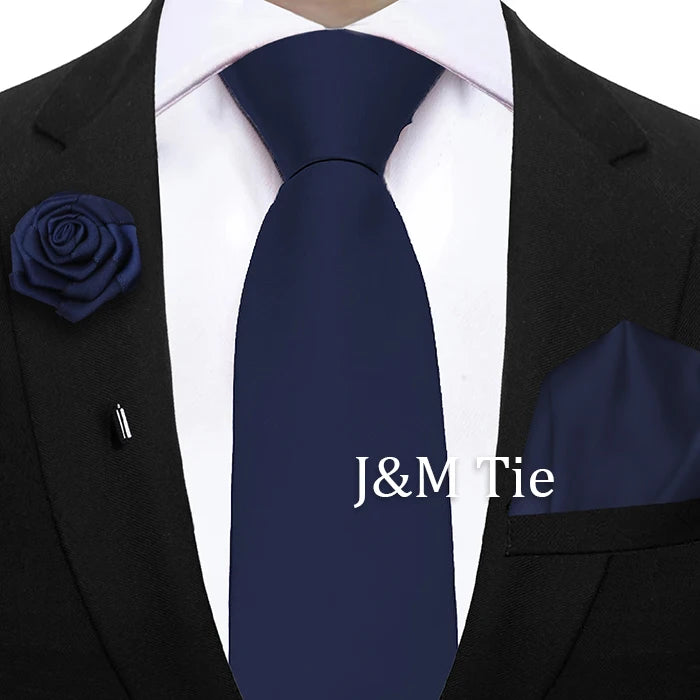Mens Ties Set Sage Green Pink Grey Brown NeckTie Pocket Square Brooch Wedding Tie Suit Accessories Fit Group Holiday Party